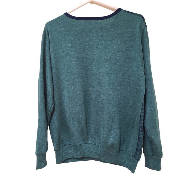 Vintage Act III Green Tartan Pullover Top size Medium - Picture 2 of 4